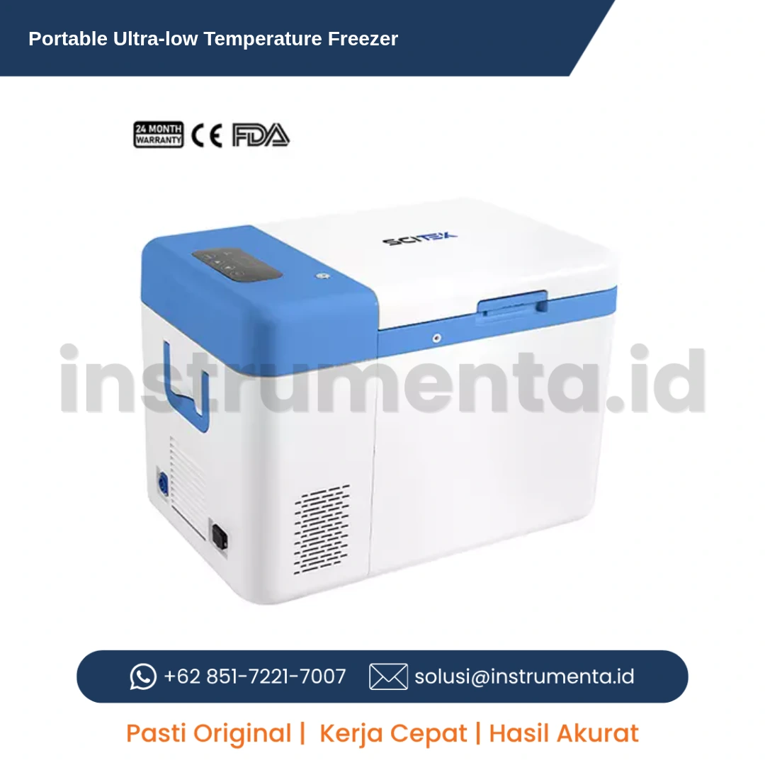 Portable Ultra-Low Temperature Freezer Scitek FZ-45P25 / UFZ-86P25 Lemari Pembeku Laboratorium Portabel Suhu Ultra Rendah Teknologi Stirling